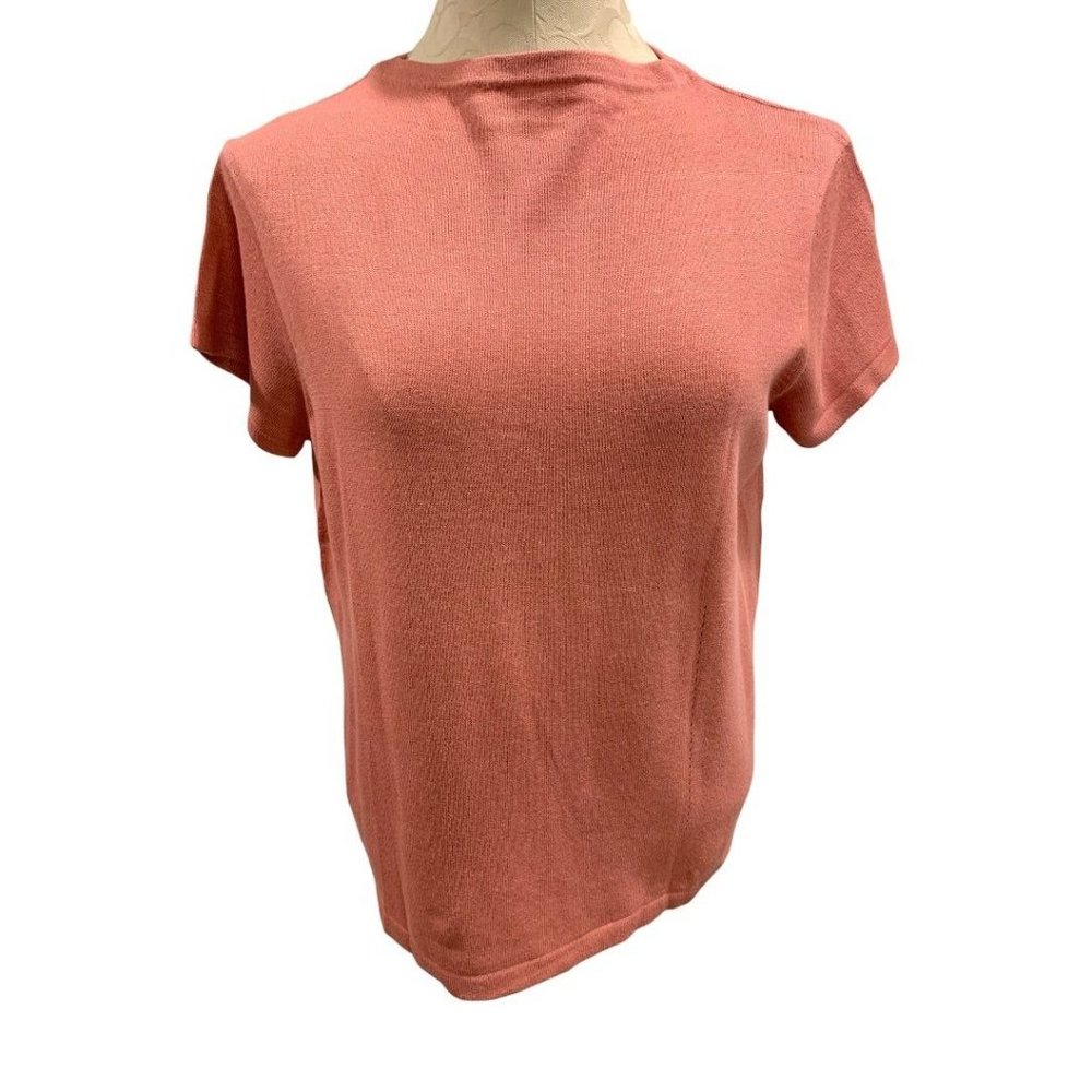 XL Izod Women's New Classics Nectarine Short Sleeve Sweater New 1990s